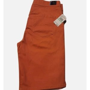 Gloria Vanderbilt Pull On Mid-Rise Avery Bermuda Shorts Womens Size 8 NWT